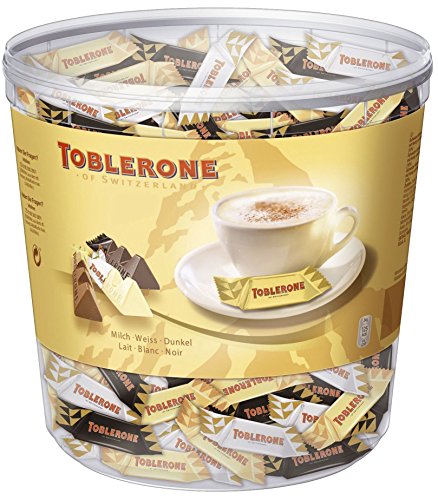 Toblerone Miniatures Mix, 1er Pack (1 x 900 g) von Toblerone