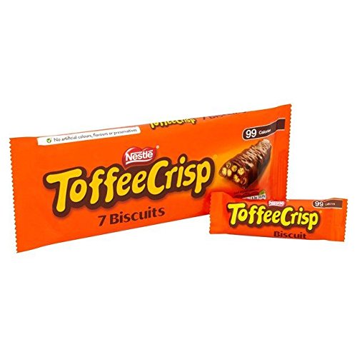 Toffee Knackige Kekse 7 X 19G von Toffee Crisp