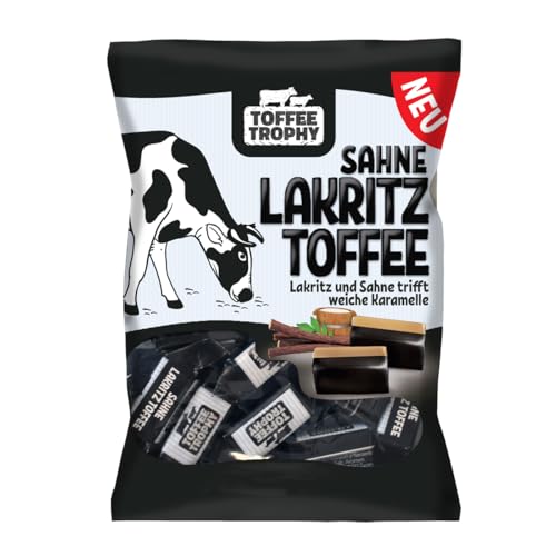 Toffee Trophy Sahne Lakritz einzeln verpackte weiche Toffees 200g Toffee Trophy Sahne Lakritz einzeln verpackte weiche Toffees 200g von Toffees