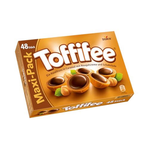 Toffifee – 1 x 400g Maxi-Pack – Haselnuss in Karamell mit Nougatcreme und Schokolade von Toffifee