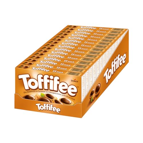 Toffifee – 15 x 125g – Haselnuss in Karamell mit Nougatcreme und Schokolade Toffifee – 15 x 125g – Haselnuss in Karamell mit Nougatcreme und Schokolade von Toffifee