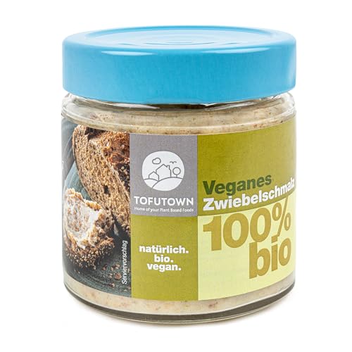 TofuTown Bio Veganer Brotaufstrich Streichcreme Zwiebelschmalz – 6x150g Vorratspack 100% Bio Made in Germany Cremiger Aufstrich Ohne Künstliche Zusatzstoffe Ungekühlt haltbar Vegane Aufstriche Veggie TofuTown Bio Veganer Brotaufstrich Streichcreme Zwiebelschmalz – 6x150g Vorratspack 100% Bio Made in Germany Cremiger Aufstrich Ohne Künstliche Zusatzstoffe Ungekühlt haltbar Vegane Aufstriche Veggie von TofuTown