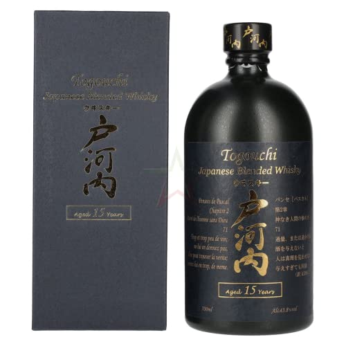 Togouchi 15 Years Old Japanese Blended Whisky 43,80% 0,70 Liter von Togouchi