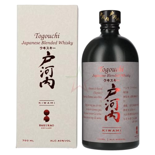 Togouchi Kiwami Japanese Blended Whisky 40,00% 0,70 Liter von Togouchi