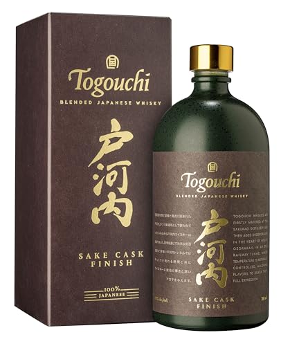 Togouchi Sake Cask Finish Japanese Blended Whisky 40% Vol. 0,7l in Geschenkbox von Togouchi