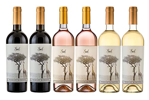 Tohani | Gemischtes Weinpaket SIEL - 6 Weine aus Rumänien 6 x 750 ml DOC-CMD Tohani | Gemischtes Weinpaket SIEL - 6 Weine aus Rumänien 6 x 750 ml DOC-CMD von Tohani