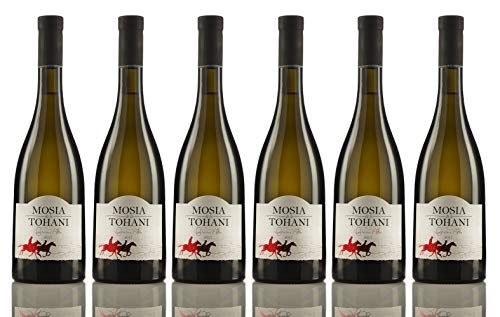 Tohani | MOSIA DE LA TOHANI Feteasca Alba - Weißwein halbtrocken aus Rumänien | Weinpaket 6 x 0.75 L DOC-CMD + 1 Kugelschreiber „Amigo Spirits“ gratis von Tohani