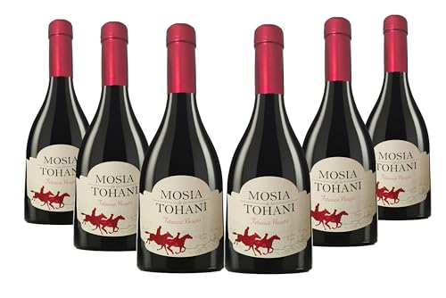 Tohani | MOSIA DE LA TOHANI Feteasca Neagra - Rotwein halbtrocken aus Rumänien | Weinpaket 6 x 0.75 L DOC-CMD von Tohani