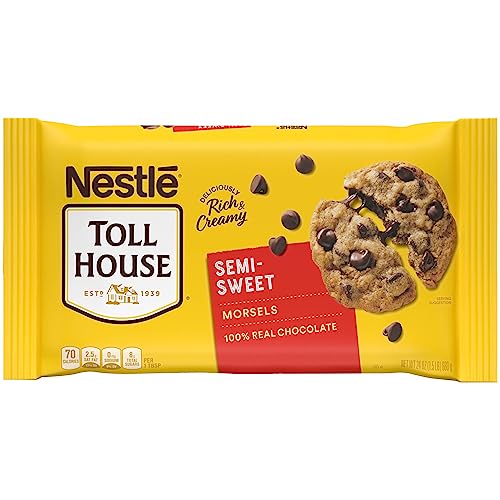 Nestles Toll House Schokolade Halbsüße Häppchen-680 Gramm-Beutel Nestles Toll House Schokolade Halbsüße Häppchen-680 Gramm-Beutel von Toll House