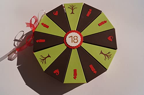 A6 Geldgeschenk zum 18. Geburtstag, Geld verschenken, Geldgeschenk, Verpackung aus Papier zum Geburtstag A6 Geldgeschenk zum 18. Geburtstag, Geld verschenken, Geldgeschenk, Verpackung aus Papier zum Geburtstag von Tolle Torte