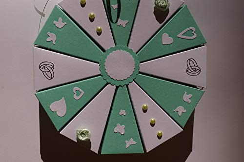 Tolle Torte Geldgeschenkverpackung aus Papier zur Hochzeit, Geld verschenken, Geschenkverpackung Tolle Torte Geldgeschenkverpackung aus Papier zur Hochzeit, Geld verschenken, Geschenkverpackung von Tolle Torte