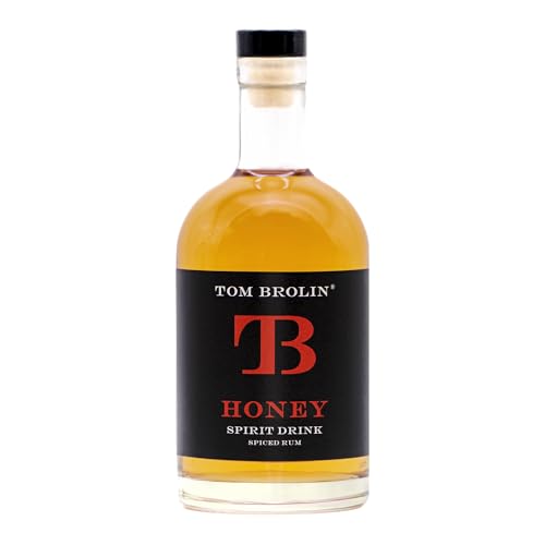 Tom Brolin Honey Spiced Rum | Premium Spirituose auf Rumbasis | Karibisch, fruchtig & lieblich | mit Honig, Mango, Orange & Vanille veredelt | Perfekt pur & für Cocktails | 700ml | 40% Vol. Tom Brolin Honey Spiced Rum | Premium Spirituose auf Rumbasis | Karibisch, fruchtig & lieblich | mit Honig, Mango, Orange & Vanille veredelt | Perfekt pur & für Cocktails | 700ml | 40% Vol. von Tom Brolin