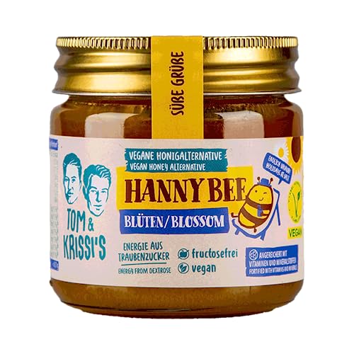 Tom & Krissi's | Hanny Bee Vegane Honig-Alternative | 250g | Vegan & Fructosefrei (Blüte) von Tom & Krissi's