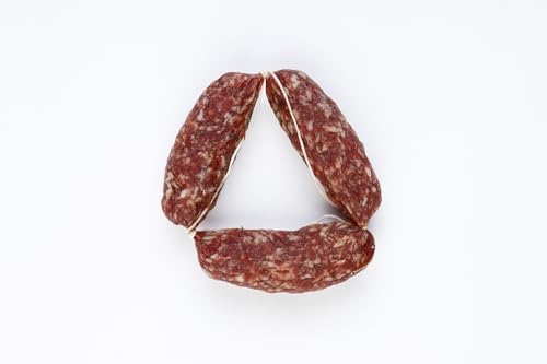 Tomassoni Italienisch TROCKENE SCHWEINEWURST aus halbwildem Schweinefleisch 4 Stück 200g, Salsiccia Secca Lunga, glutenfreiund laktosefrei, 100% italienisches, vakuumverpackt Tomassoni Italienisch TROCKENE SCHWEINEWURST aus halbwildem Schweinefleisch 4 Stück 200g, Salsiccia Secca Lunga, glutenfreiund laktosefrei, 100% italienisches, vakuumverpackt von Tomassoni