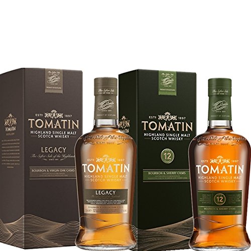 Tomatin Whisky Set 12 Jahre & Tomatin Legacy 2x 0,7 L von Tomatin Distillery