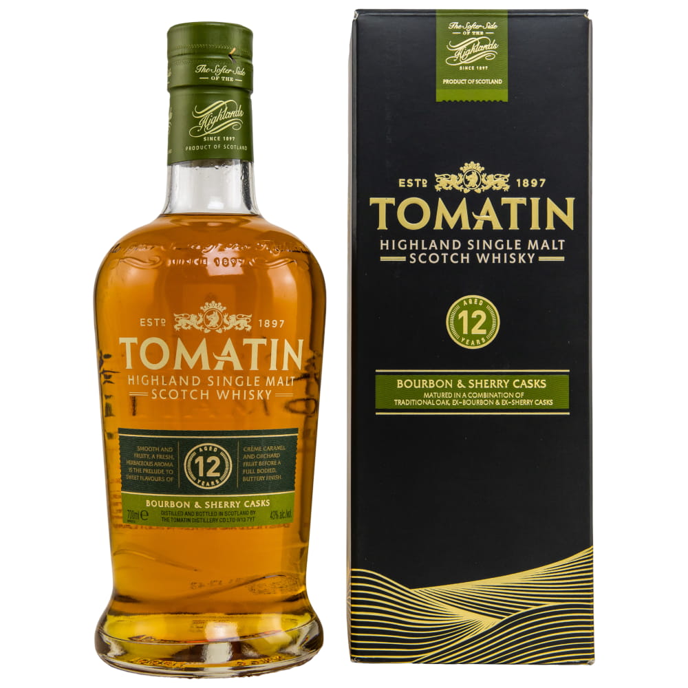 Tomatin 12 Jahre 0,7 l Tomatin 12 Jahre 0,7 l von Tomatin