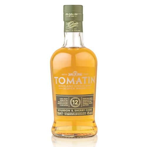Tomatin 12 Years Old BOURBON & SHERRY CASKS 43% Vol. 0,2l Tomatin 12 Years Old BOURBON & SHERRY CASKS 43% Vol. 0,2l von Tomatin