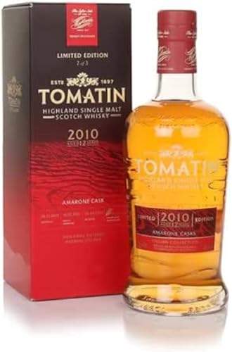 Tomatin 12 Years Old Italian Collection AMARONE CASKS 2010 46% Vol. 0,7l in Geschenkbox von Tomatin