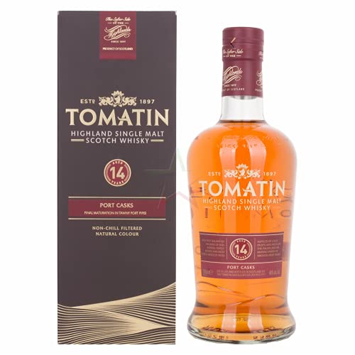 Tomatin 14 Years Old Port Casks 46,00% 0,70 Liter von Tomatin