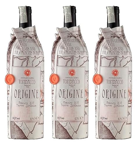 3x 0,75l - 2016er - Tombacco - Origine - Orange Wine - Terre Siciliane I.G.P. - Sizilien - Italien - Weißwein trocken 3x 0,75l - 2016er - Tombacco - Origine - Orange Wine - Terre Siciliane I.G.P. - Sizilien - Italien - Weißwein trocken von Tombaccco