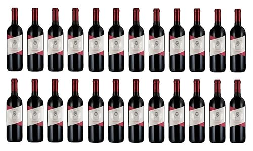 24x 0,75l - Tombacco - Caruso - Rosso - Vino d'Italia - Italien - Rotwein halbtrocken von Tombacco
