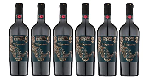 6x 0,75l - Tombacco - Azzurra Rosso - Puglia I.G.P. - Apulien - Italien - Rotwein trocken von Tombacco