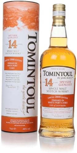 Tomintoul 14 Years Old WHITE PORT CASK Finish Limited Edition 2008 46% Vol. 0,7l in Geschenkbox von Tomintoul
