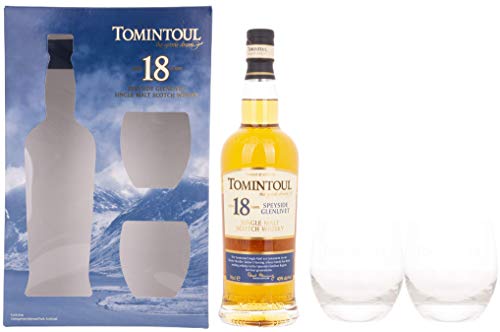 Tomintoul 18 Years Old Single Malt Scotch Whisky THE GENTLE DRAM (1 x 0.7 l) von Tomintoul
