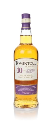 Tomintoul | Single Malt Scotch Whisky | 10 Jahre gereift | Reifung in Bourbon-Fässern | Noten von Karamell | 40% vol. | 700 ml Tomintoul | Single Malt Scotch Whisky | 10 Jahre gereift | Reifung in Bourbon-Fässern | Noten von Karamell | 40% vol. | 700 ml von Tomintoul
