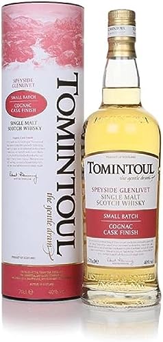 Tomintoul Small Batch Cognac Cask Finish 40% Vol. 0,7l in Geschenkbox Tomintoul Small Batch Cognac Cask Finish 40% Vol. 0,7l in Geschenkbox von Tomintoul