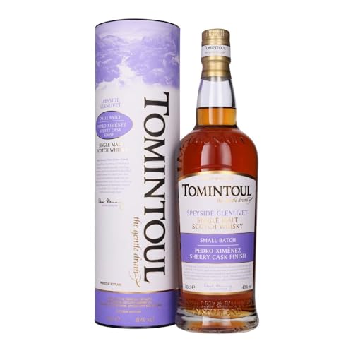 Tomintoul Small Batch Pedro Ximénez Sherry Cask Finish 40% Vol. 0,7l in Geschenkbox von Tomintoul