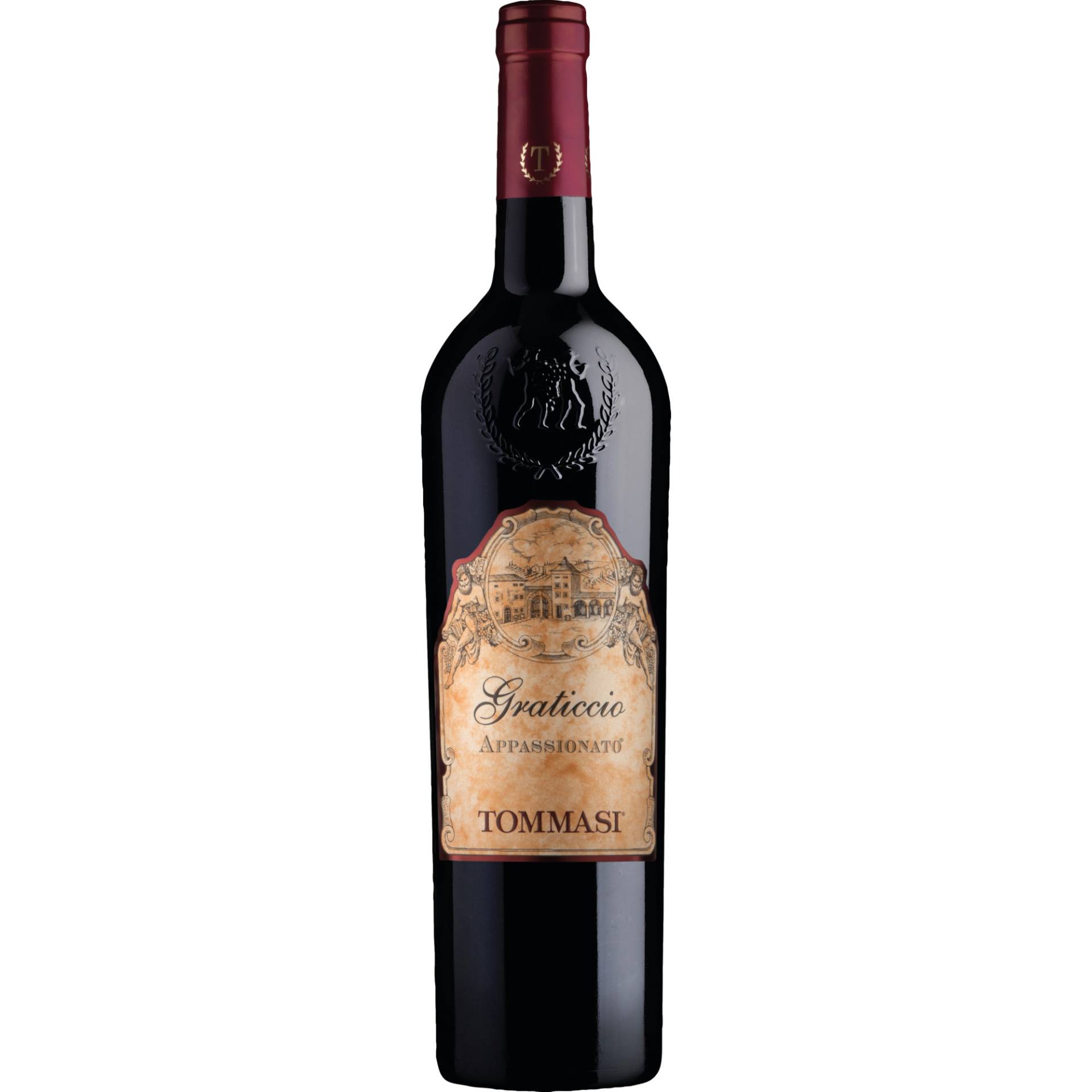 Graticcio Appassionato Rosso, Vino Rosso, Vino da Tavola, 2018, Rotwein Graticcio Appassionato Rosso, Vino Rosso, Vino da Tavola, 2018, Rotwein von Tommasi Viticoltori S.S. - Via Ronchetto 4 - 37029 Pedemonte - Verona - Italy