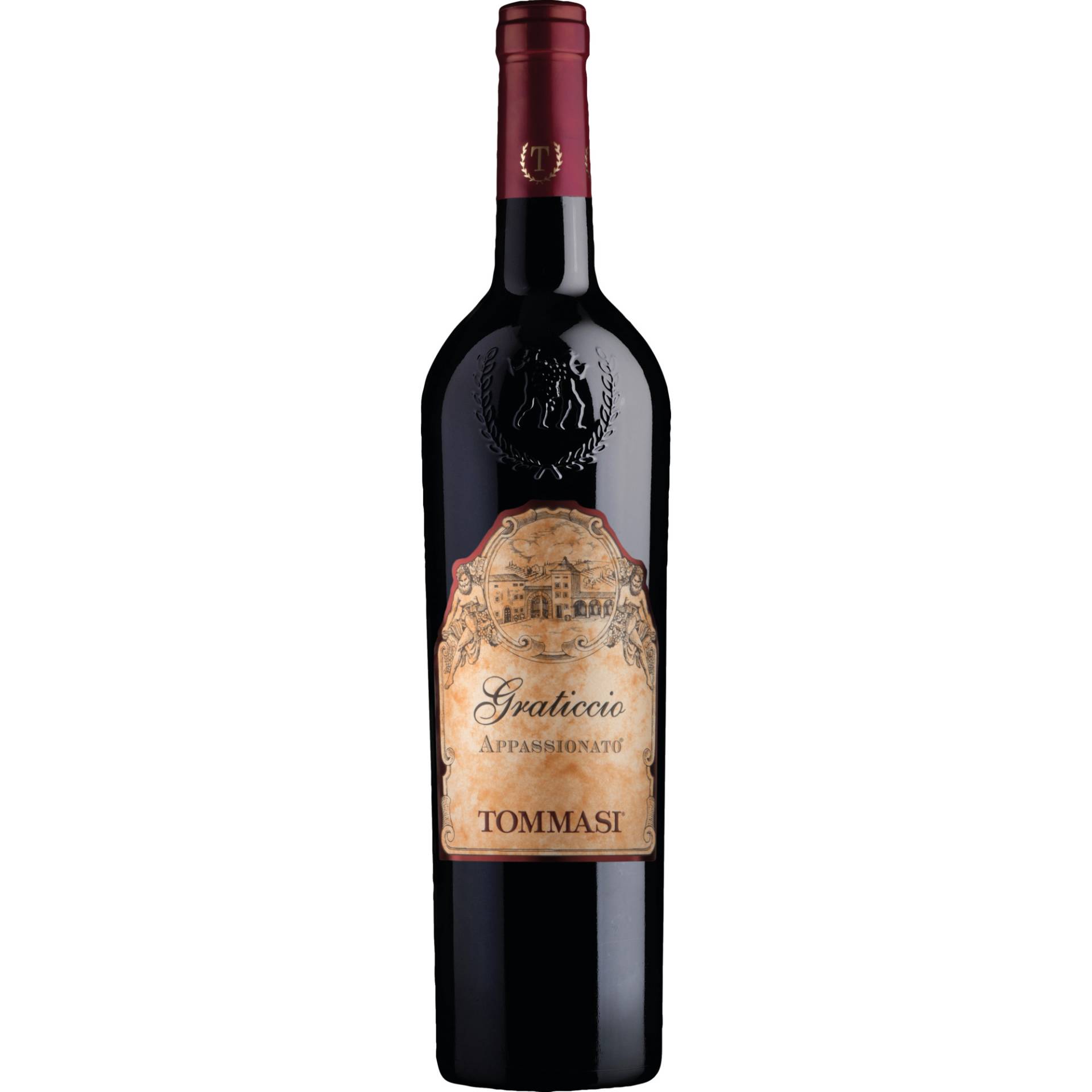 Graticcio Appassionato Rosso, Vino Rosso, Vino da Tavola, 2018, Rotwein von Tommasi Viticoltori S.S. - Via Ronchetto 4 - 37029 Pedemonte - Verona - Italy