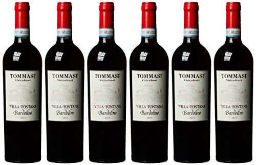 Tommasi Viticoltori Bardolino Vigneto Villa Fontana Cuvée 2014/2015 trocken (6 x 0.75 l) von Tommasi Viticoltori