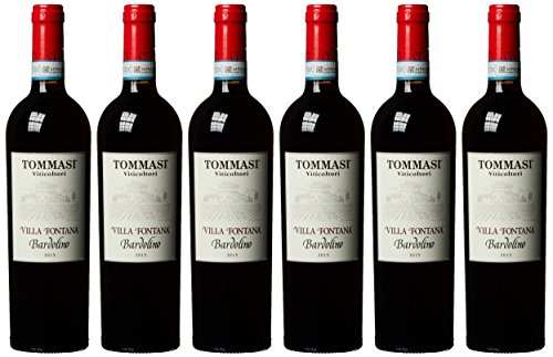 Tommasi Viticoltori Bardolino Vigneto Villa Fontana Cuvée 2014/2015 trocken (6 x 0.75 l) von Tommasi Viticoltori