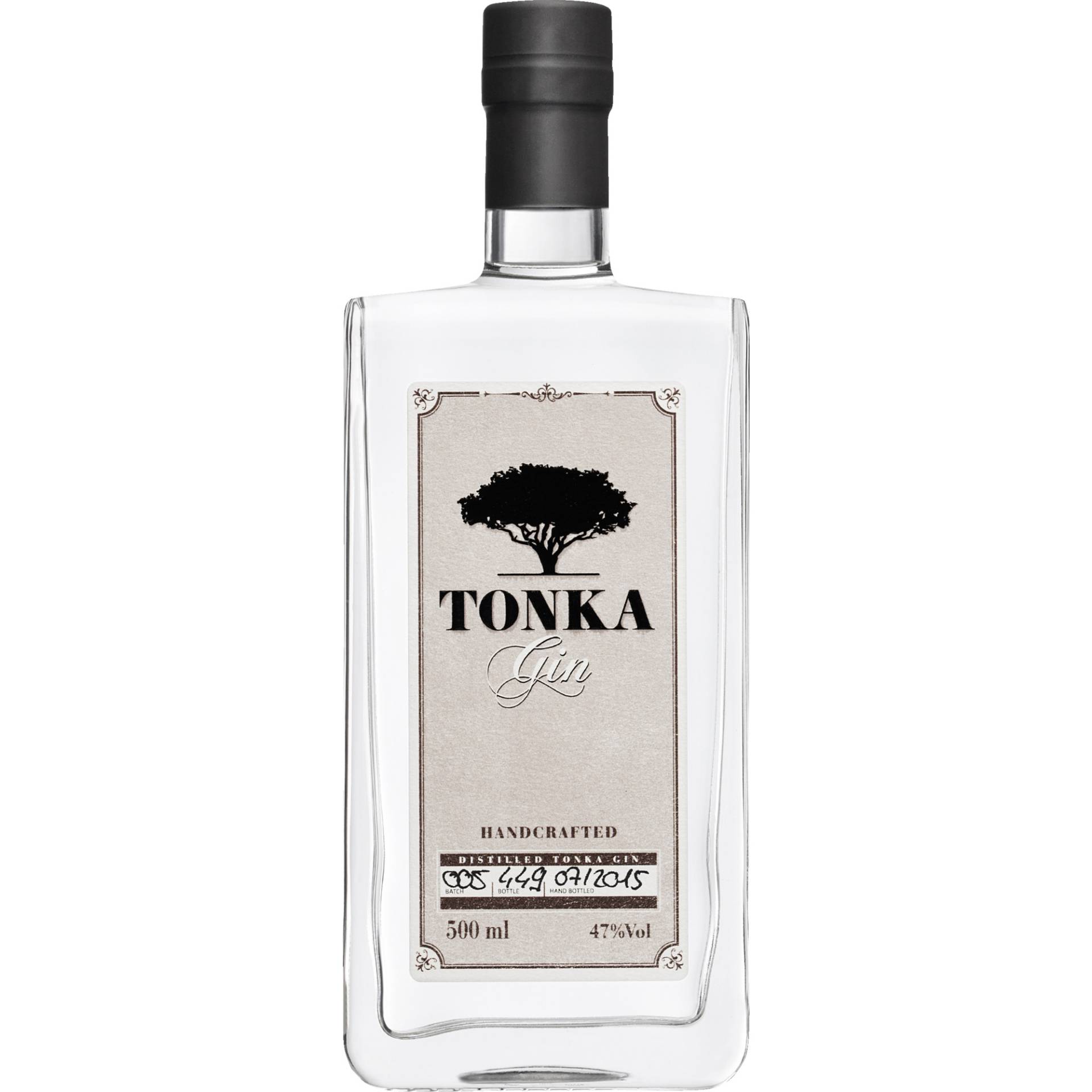 Tonka Gin, 47 % vol. 0,5 L, Spirituosen Tonka Gin, 47 % vol. 0,5 L, Spirituosen von Tonka Gin, Papenreye 18, D - 22453 Hamburg
