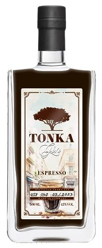 Tonka Gin | Tonka Espresso | Mit Noten von süßer Vanille und herben Espresso | 42% vol. | 500ml von Tonka Gin