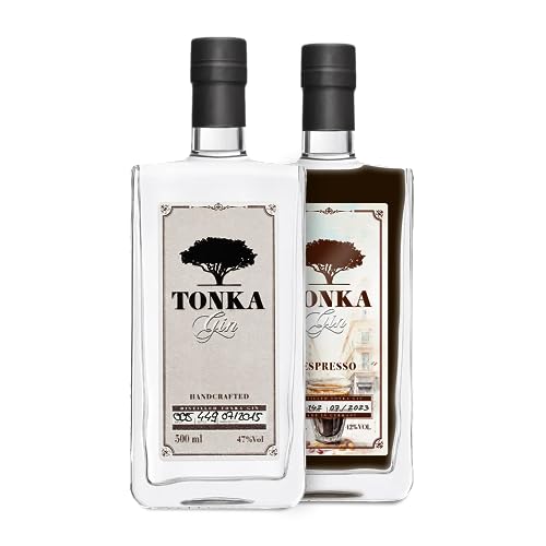 Tonka Gin | Klassik und Espresso Set | Sonderaktion | Vegan | 2 x 500ML von Tonka Gin