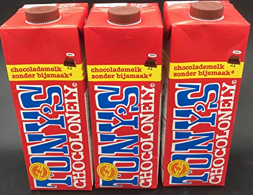 3x 1 Liter Tony's Chocolonely Kakao Fairtrade Vollmilch von Tony's Chocolonely