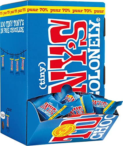 Tony's Chocolonely - Tiny Tony's Zartbitter OOH Pack - 900 gramm - Belgische Fairtrade Schokolade Tony's Chocolonely - Tiny Tony's Zartbitter OOH Pack - 900 gramm - Belgische Fairtrade Schokolade von Tony's Chocolonely