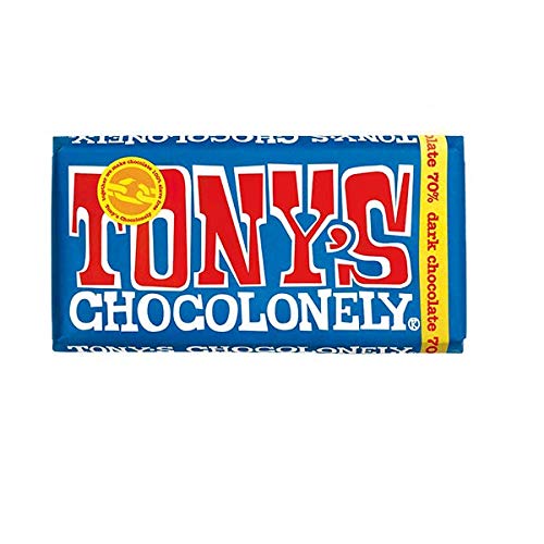 Tony's Chocolonely Dark Chocolate 70% Riegel - 180g, 3 von Tony's Chocolonely