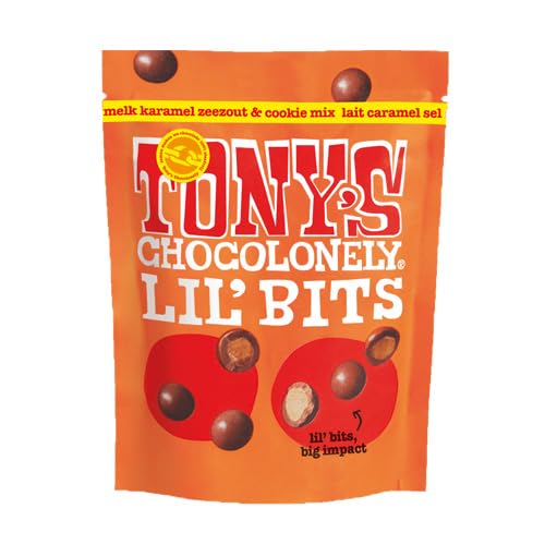 Tony's Chocolonely - Lil’Bits Vollmilch Karamell Meersalz & Keks Mischung - 120g von Tony's Chocolonely