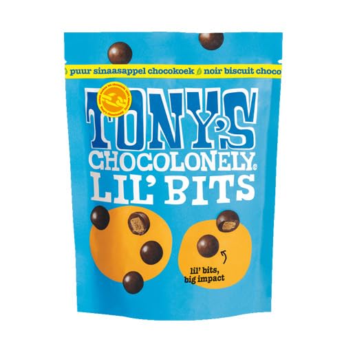 Tony's Chocolonely - Lil’Bits Zartbitter Orangen Schokoladen kekse - 120g von Tony's Chocolonely