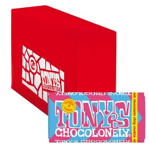 Tony's Chocolonely - Milch Chocolate Chip Cookie - 15x 180g von Tony's Chocolonely