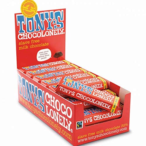 Tony's Chocolonely Milch Schocolade repen, 50gr (35 stuck) von Tony's Chocolonely