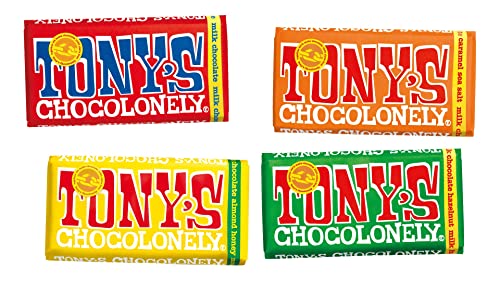 Tony's Chocolonely The Milk Chocolate Bundle 4 x 180g - Unsere Lieblings-Milchschokoladenriegel - Schokoriegel - 32% Kakao - Geschenkset - Geschenke - Fairtrade Schokolade Tony's Chocolonely The Milk Chocolate Bundle 4 x 180g - Unsere Lieblings-Milchschokoladenriegel - Schokoriegel - 32% Kakao - Geschenkset - Geschenke - Fairtrade Schokolade von Tony's Chocolonely