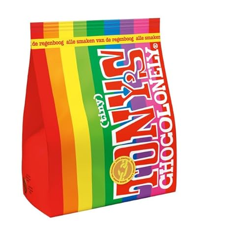 Tony's Chocolonely Tiny Tony's pouch Mix 135g I Mix von einzeln verpackten Tonies Schokolade von Tony's Chocolonely