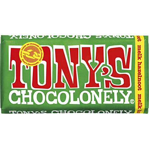 Tony's Chocolonely Vollmilchschokolade 32% mit Haselnuss 180 g Tony's Chocolonely Vollmilchschokolade 32% mit Haselnuss 180 g von Tony's Chocolonely