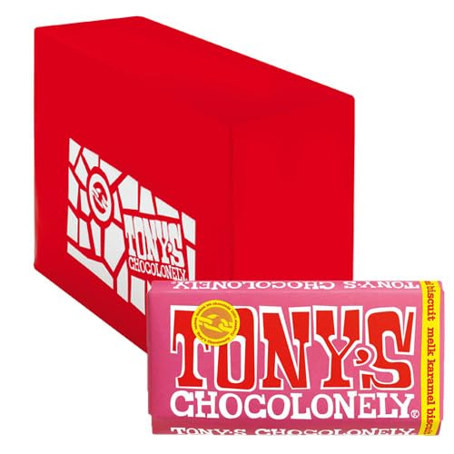 Tony's Chocolonely - Vollmilchschokolade Karamell Keks - 15x 180g von Tony's Chocolonely