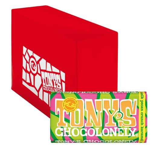 Tony's Chocolonely - Vollmilchschokolade Pekan Crunch Karamell - 15x 180g von Tony's Chocolonely